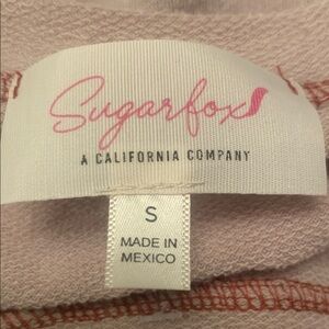Sugarfox Blush Pink Women's Knit Top